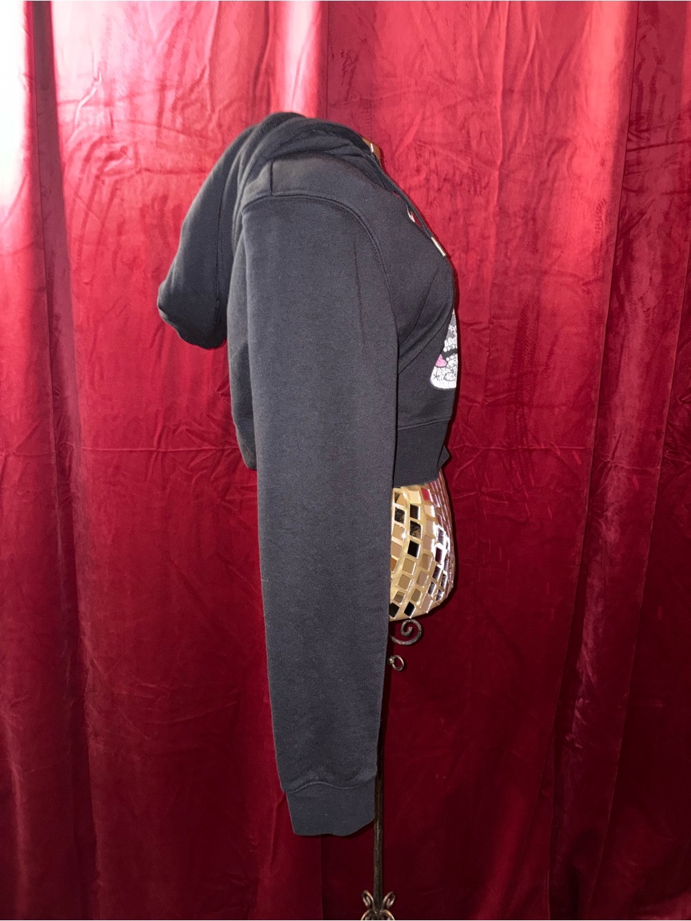 Ed Hardy Cropped Zip-Up Hoodie - Picture 4 of 5